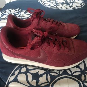 Red Nike Air Sneakers